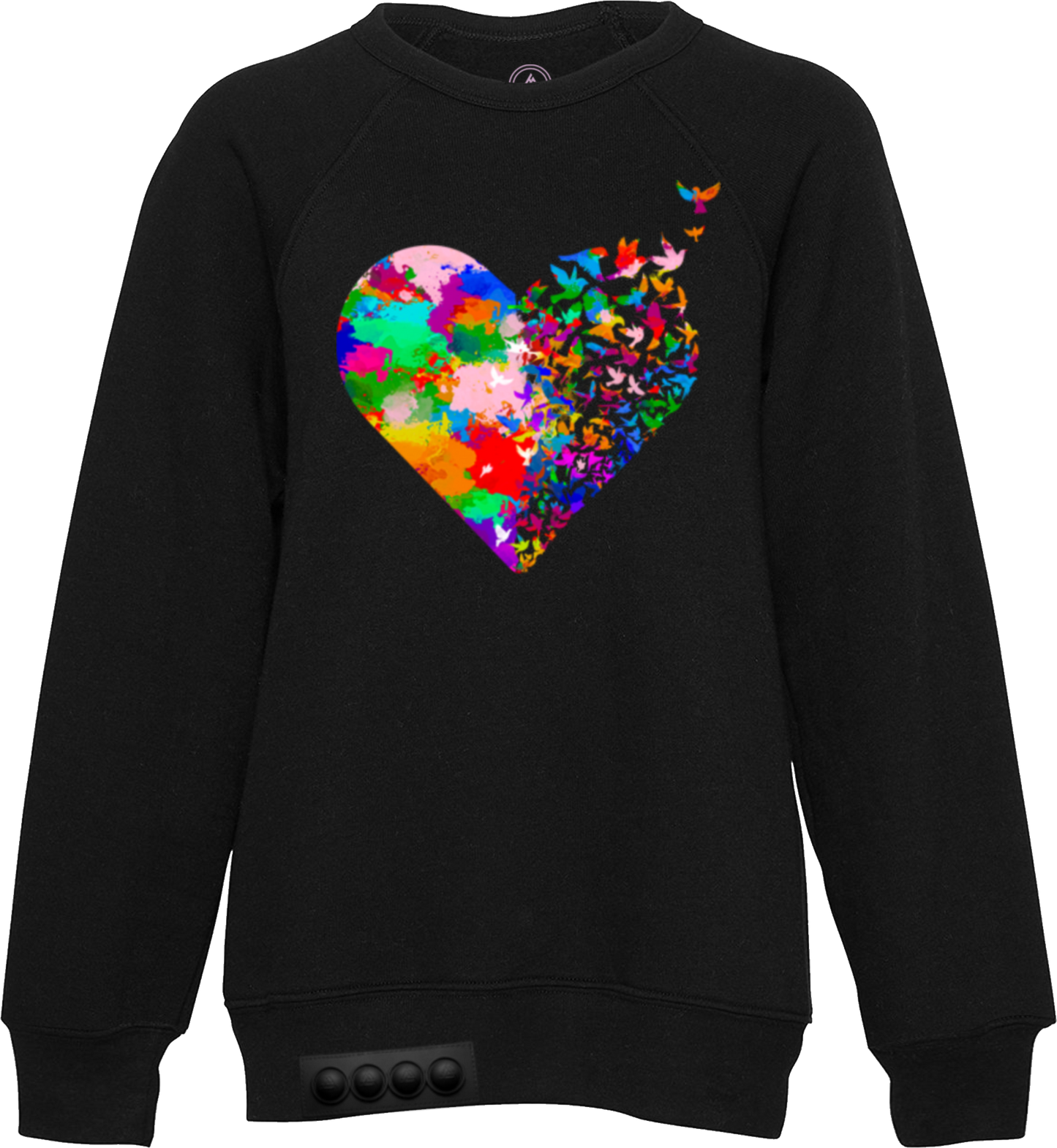 Kids / Black Sweatshirt / Black pop it