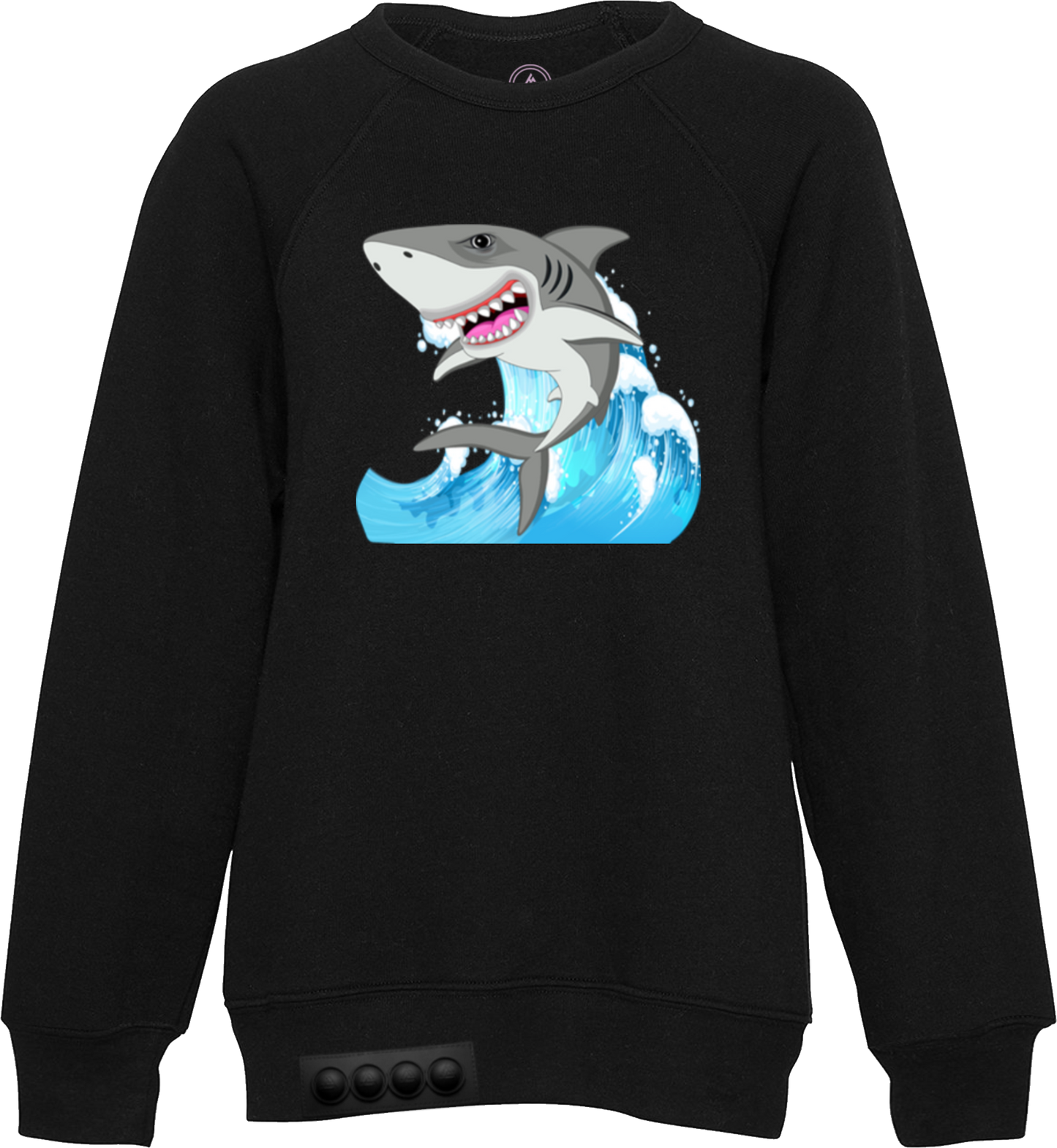Kids / Black Sweatshirt / Black pop it
