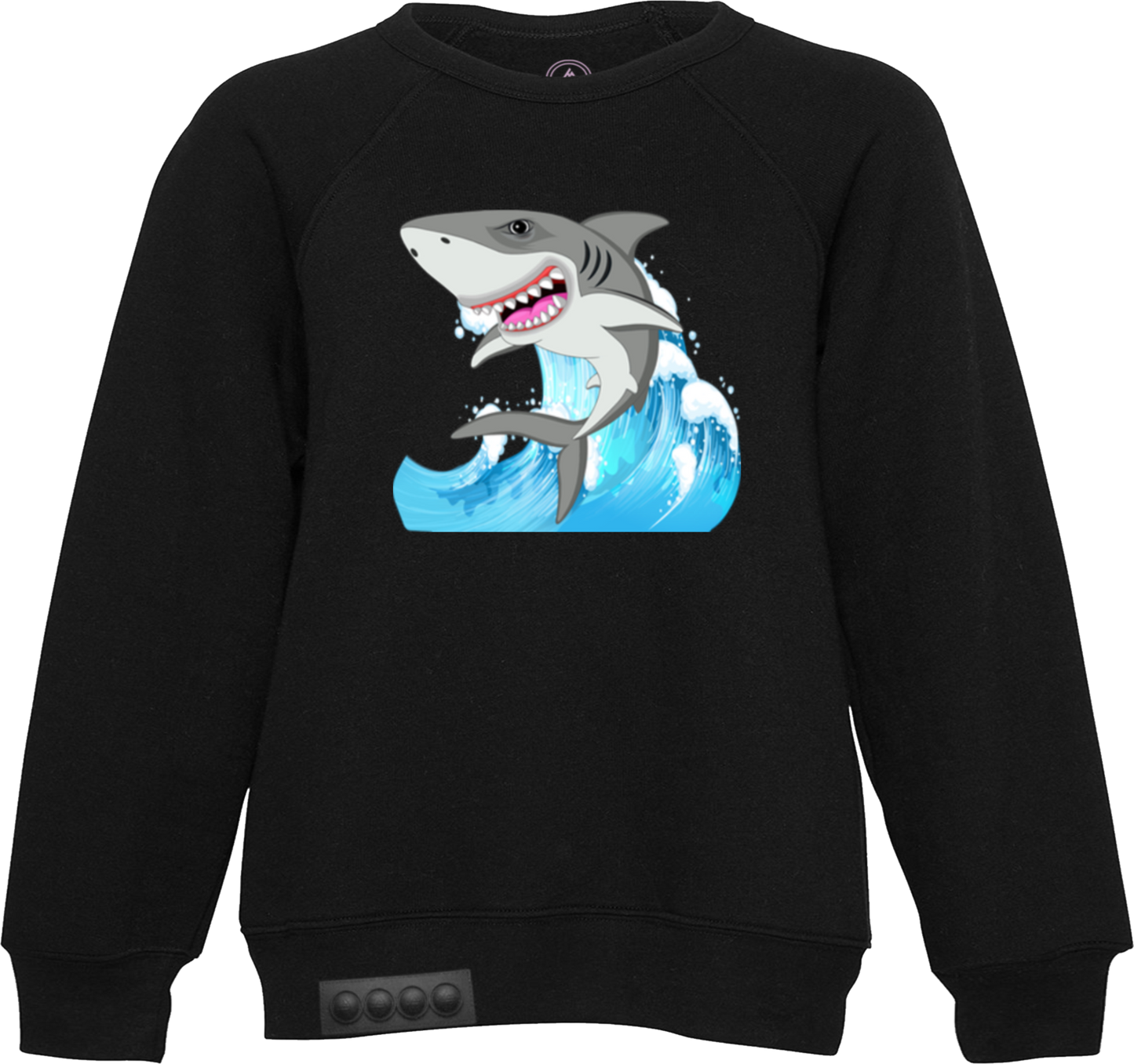 Adult / Black Sweatshirt / Black pop it