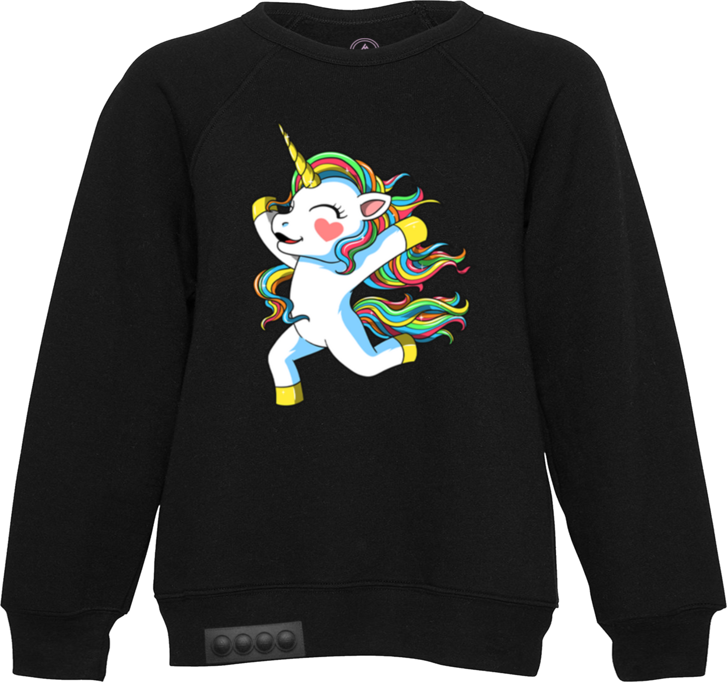 Adult / Black Sweatshirt / Black pop it