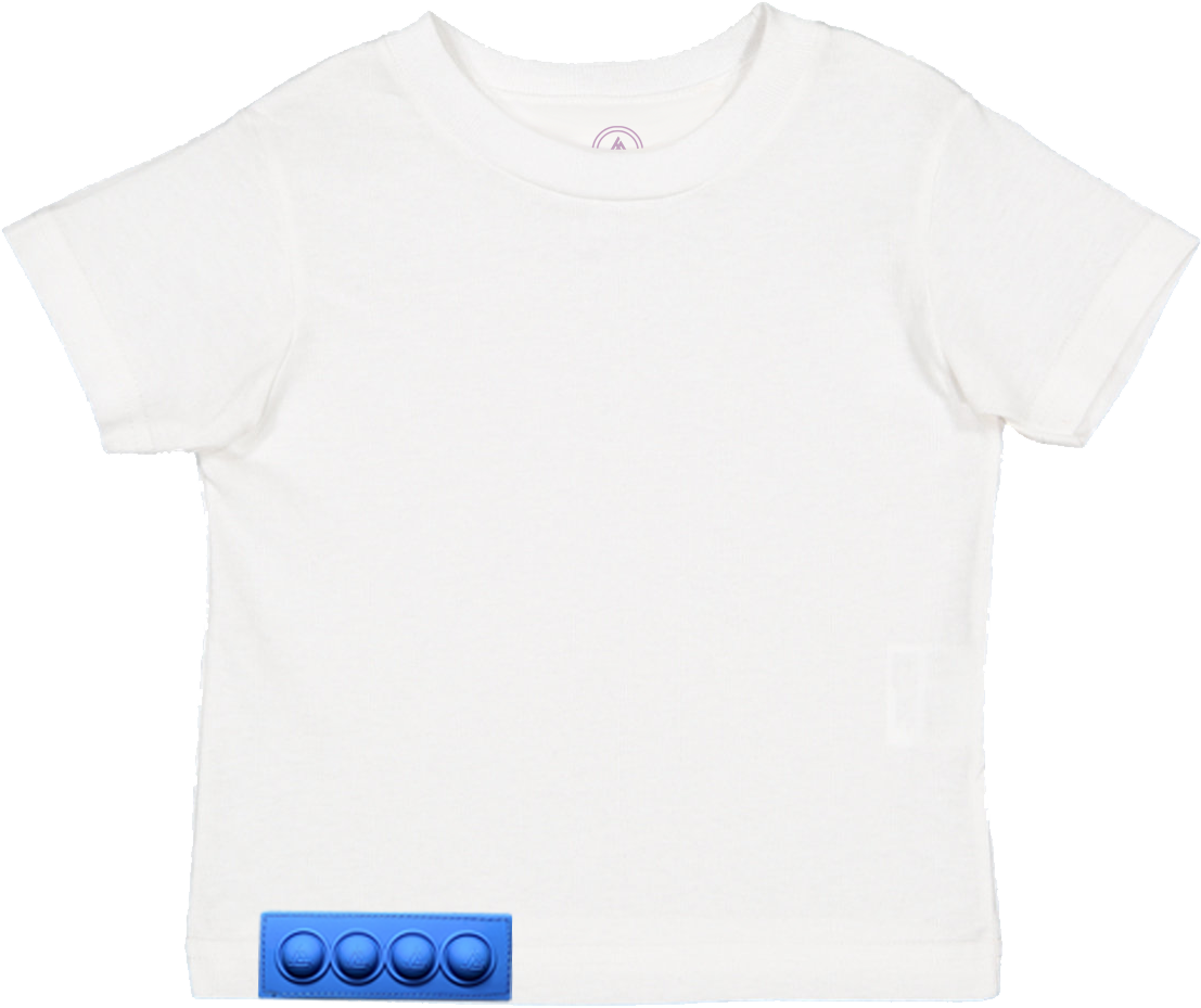 Toddler -Blank Tee/pop it