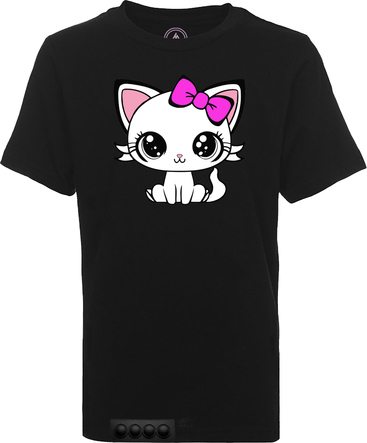 Black tee/black pop it