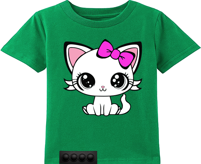 Toddler/ Green T/ Black pop it