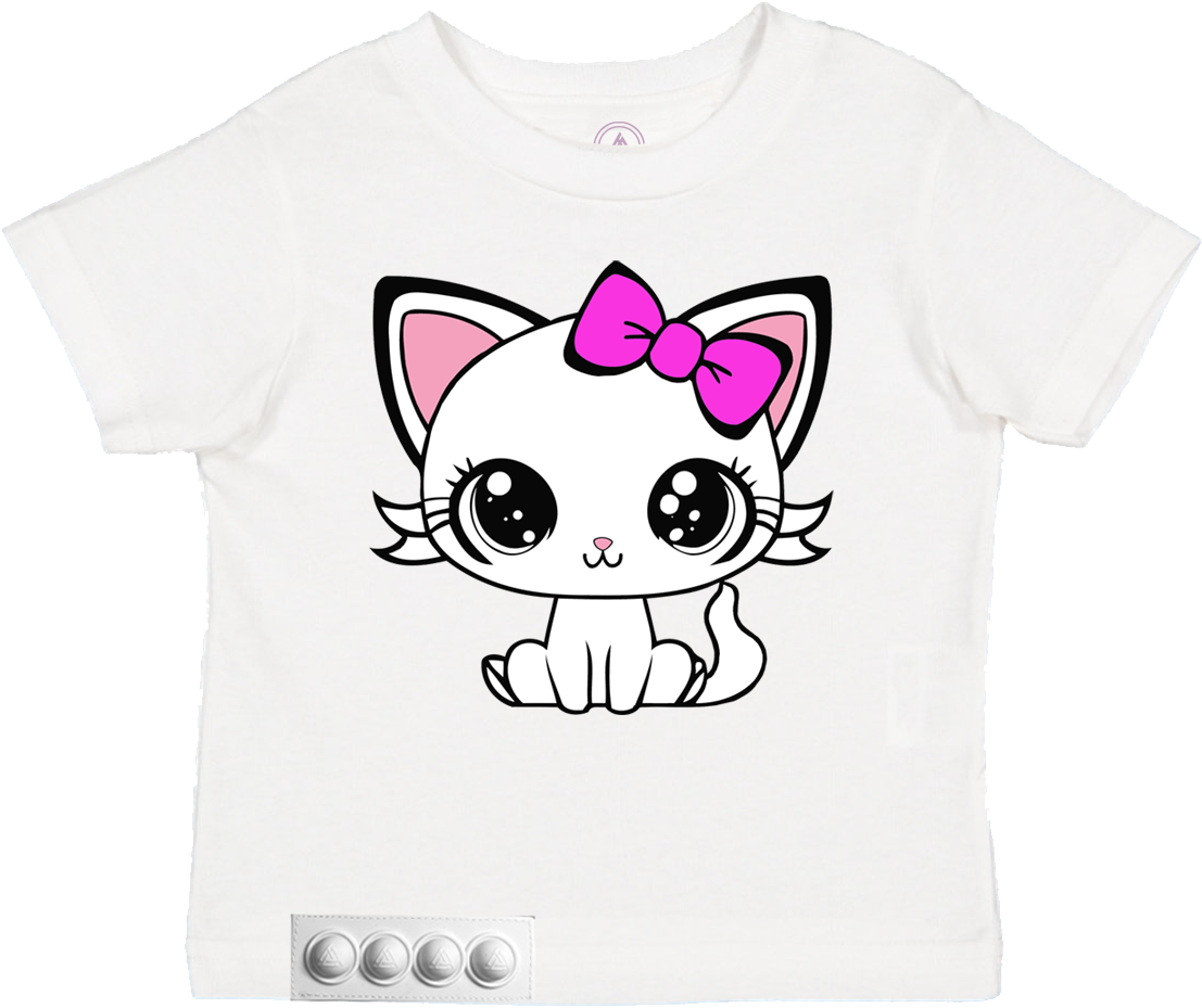 Toddler/ White T/White pop it