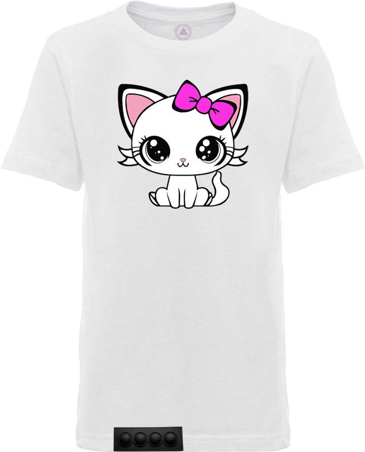 White tee/black pop it