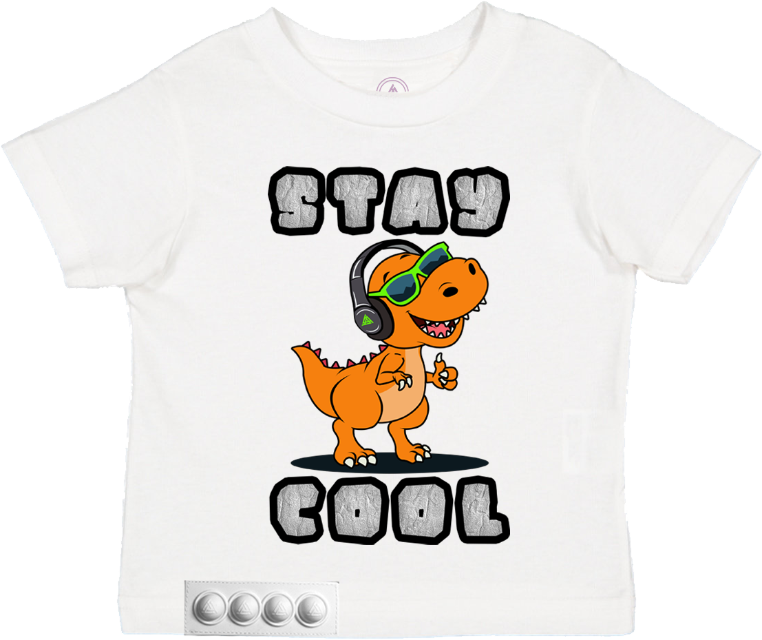 Toddler/ White T/White pop it