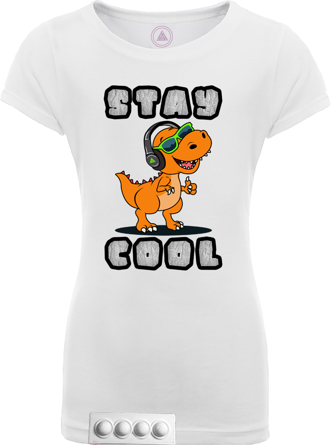Toddler/ White T/White pop it