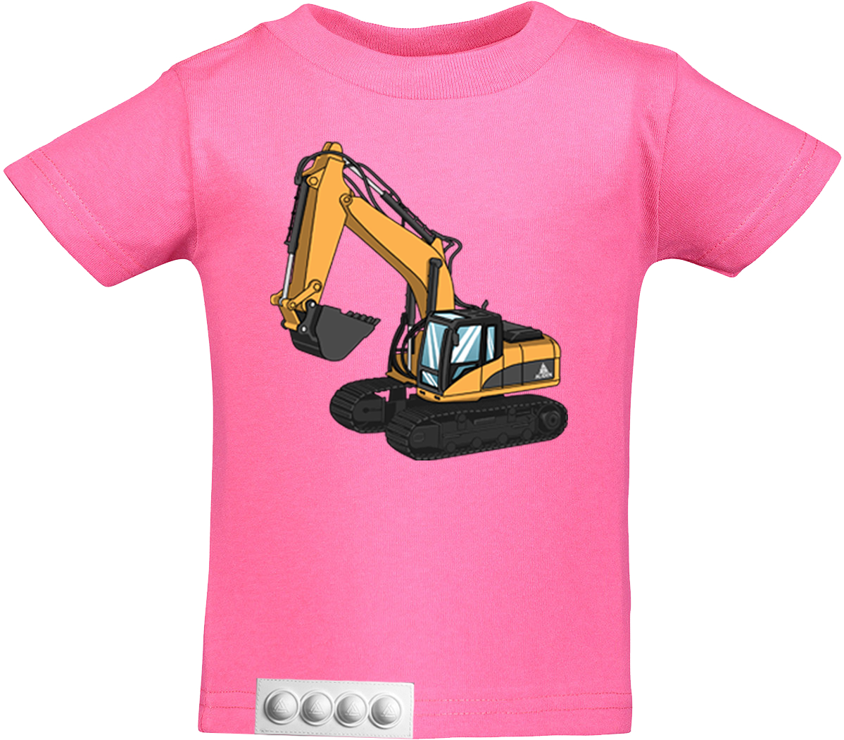 Toddler/ Pink T/White pop it