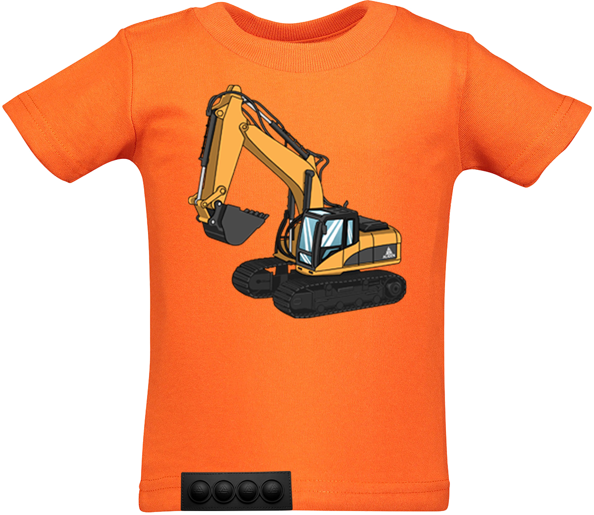Toddler/ Orange T/ Black pop it