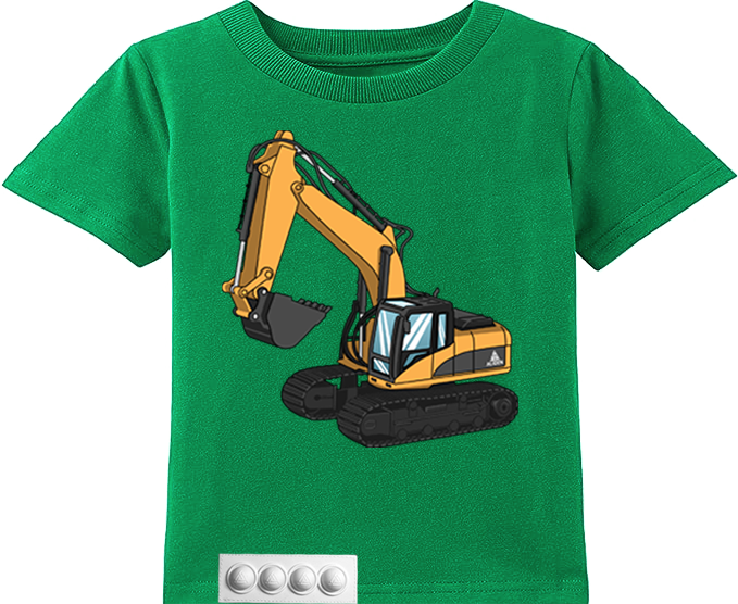 Toddler/ Green T/ White pop it