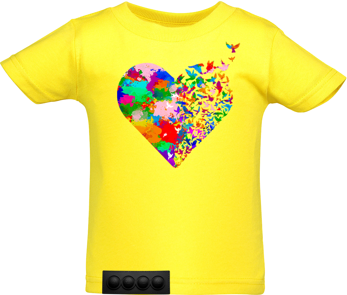 Toddler/ Yellow T/ Black pop it