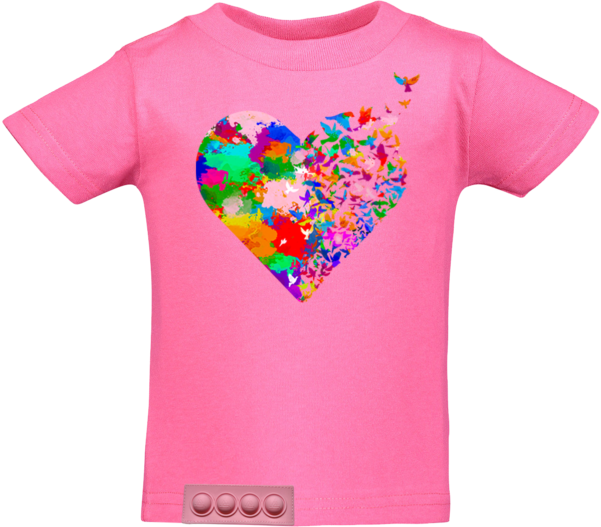 Toddler/ Pink T/Pink pop it