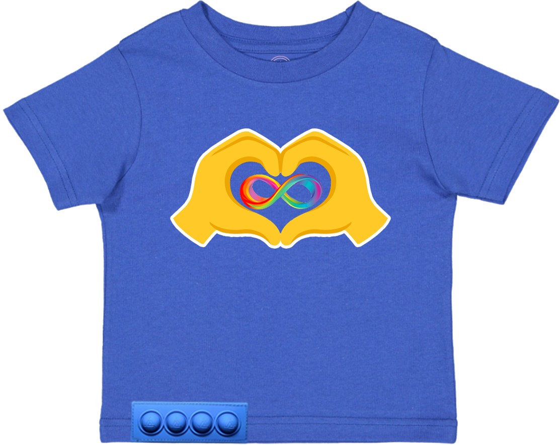 Toddler/ Blue T/ Blue pop it
