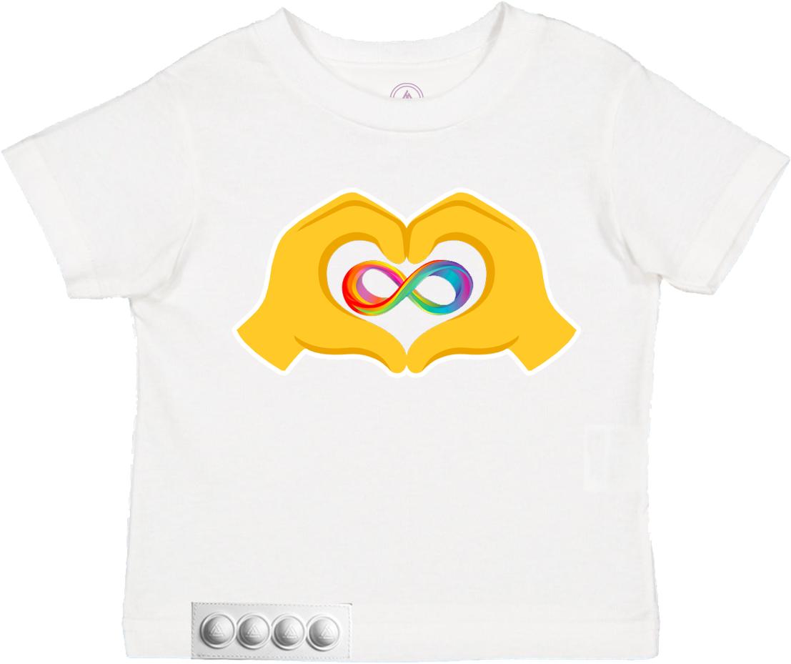 Toddler/ White T/White pop it