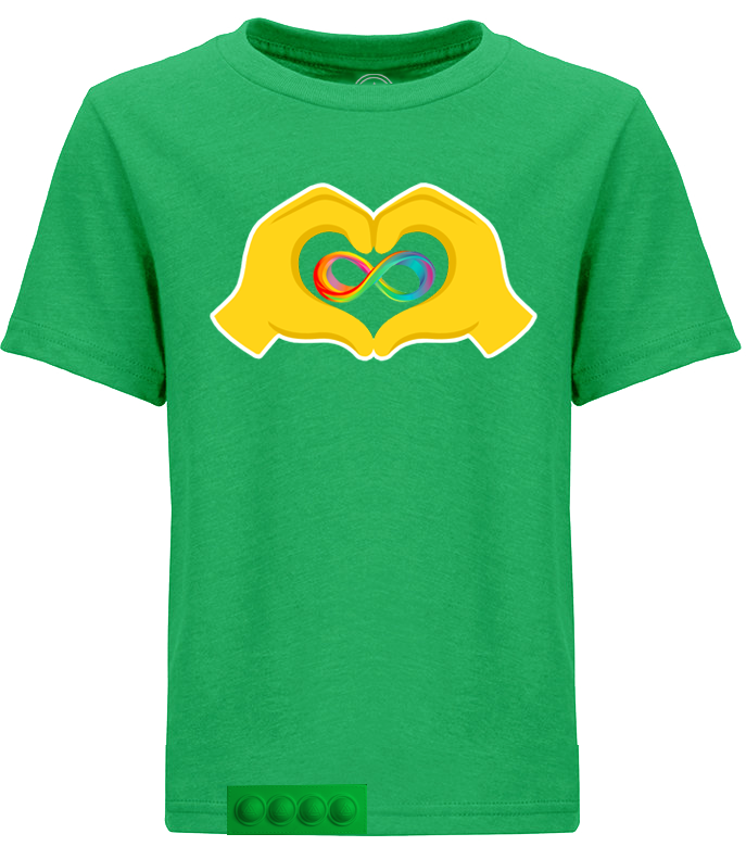 Green Tee/green pop it