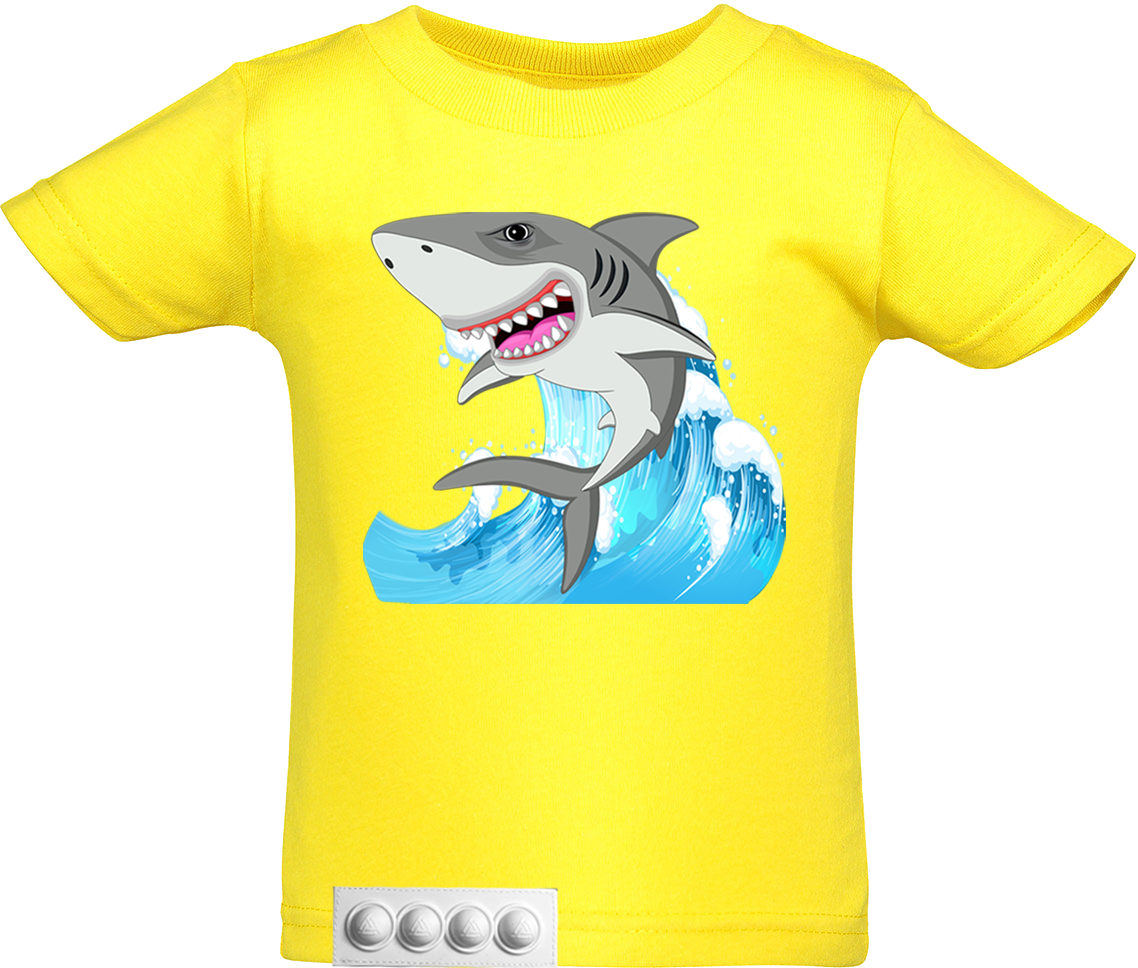 Toddler/ Yellow T/ White pop it