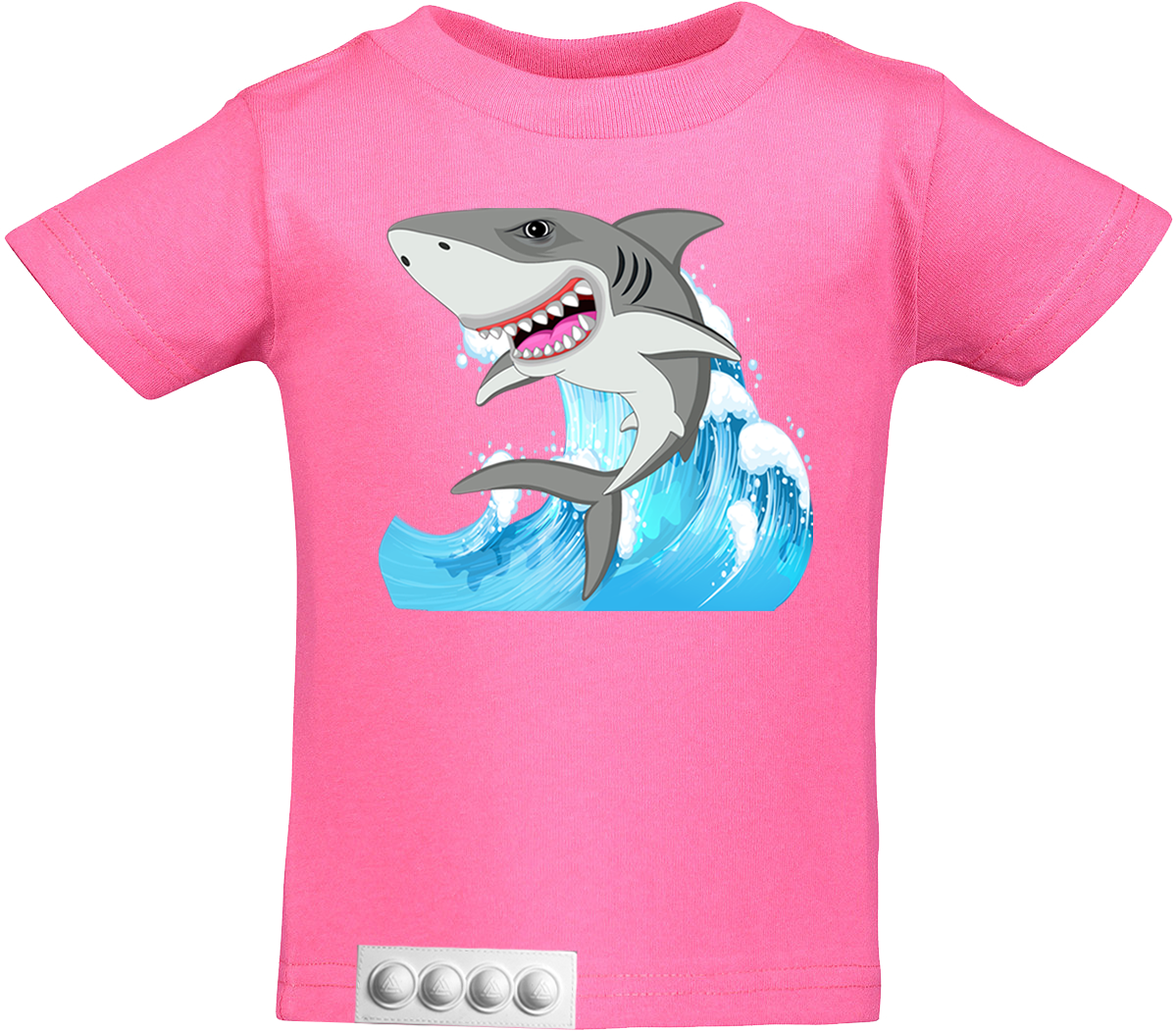 Toddler/ Pink T/White pop it