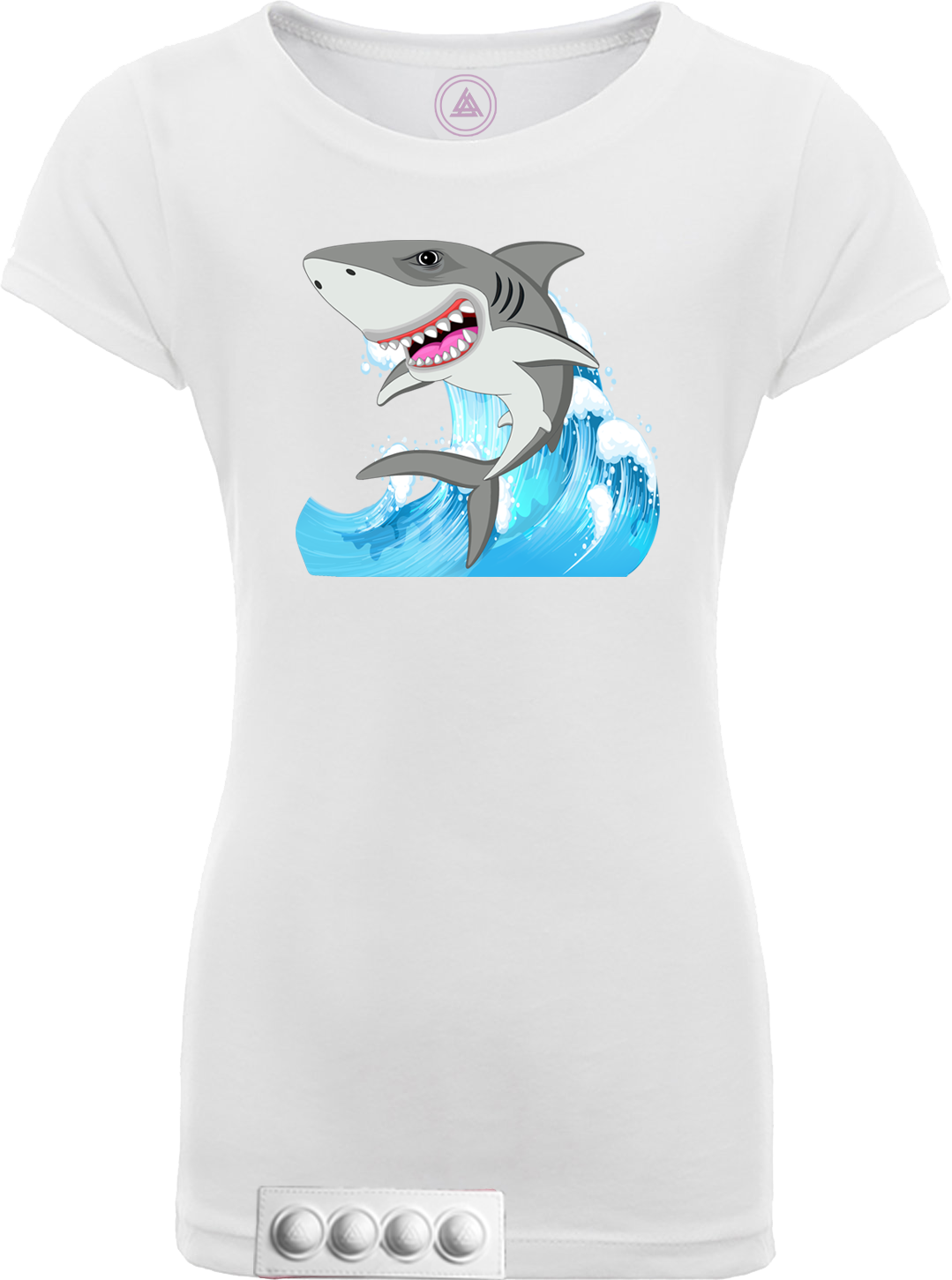 Toddler/ White T/White pop it