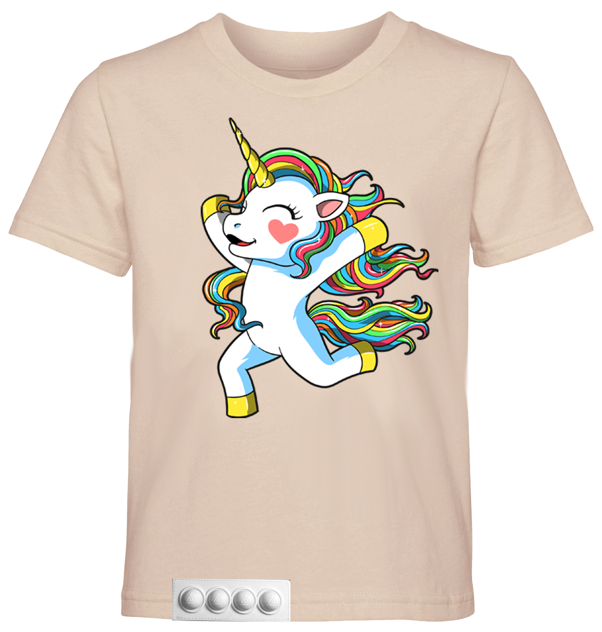 Sand Tee/white pop it