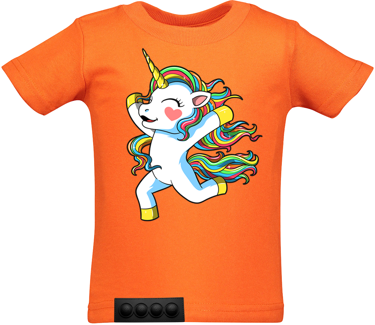 Toddler/ Orange T/ Black pop it