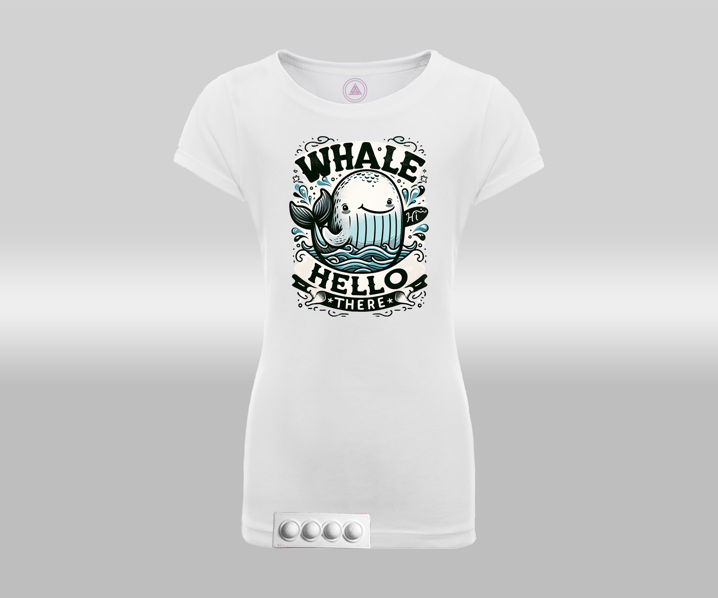 Lliiaa-Toddler/ White T/White pop it