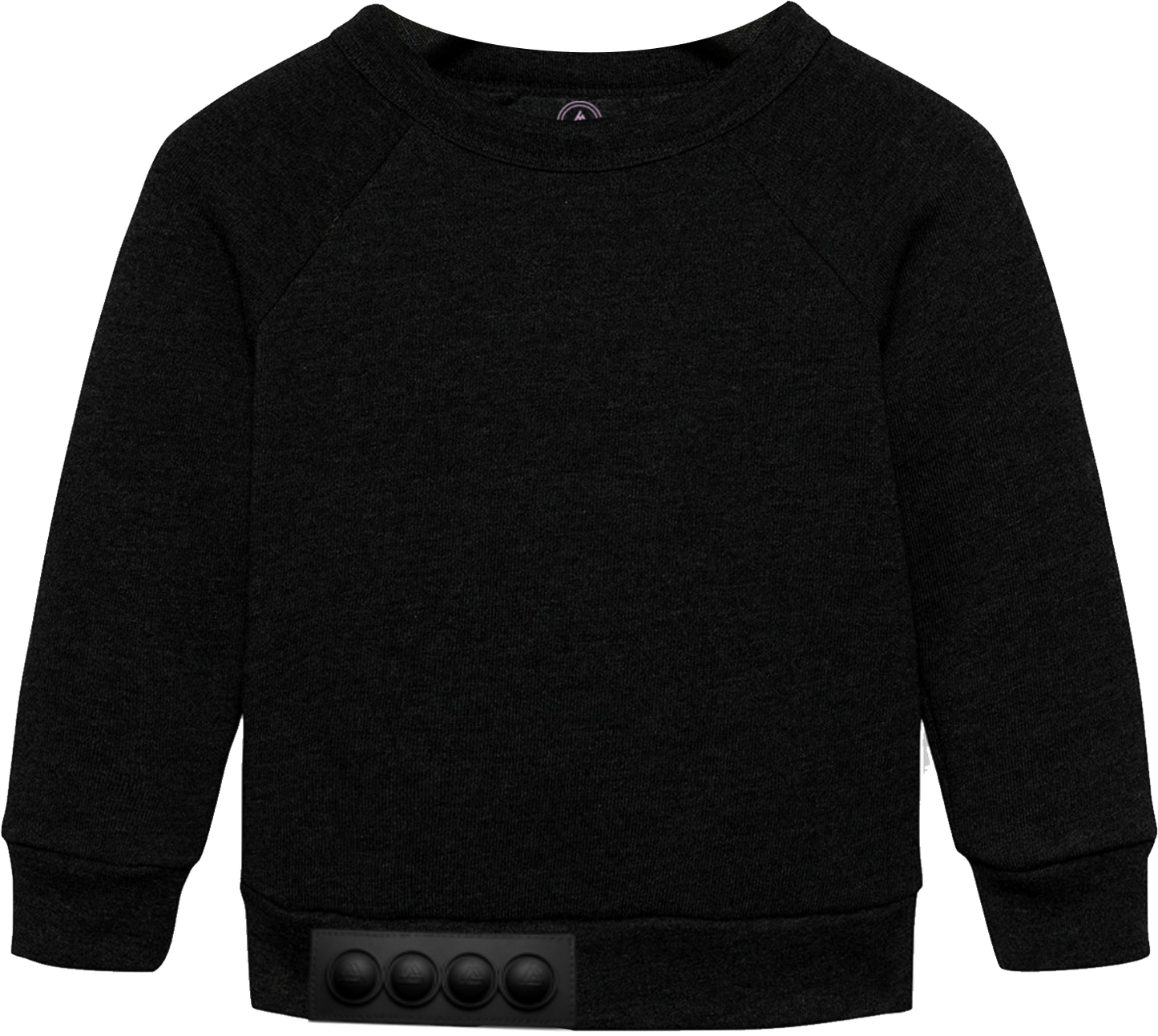 Toddler / Black Sweatshirt / Black pop it