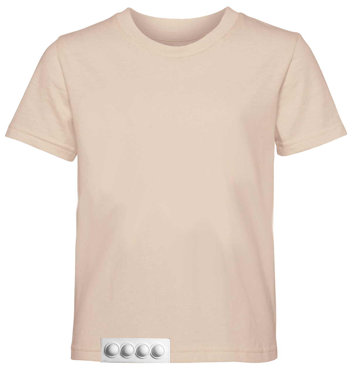 Sand Tee/white pop it