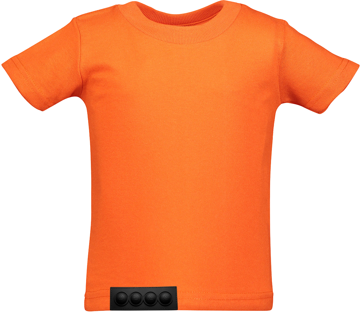 Toddler/ Orange T/ Black pop it