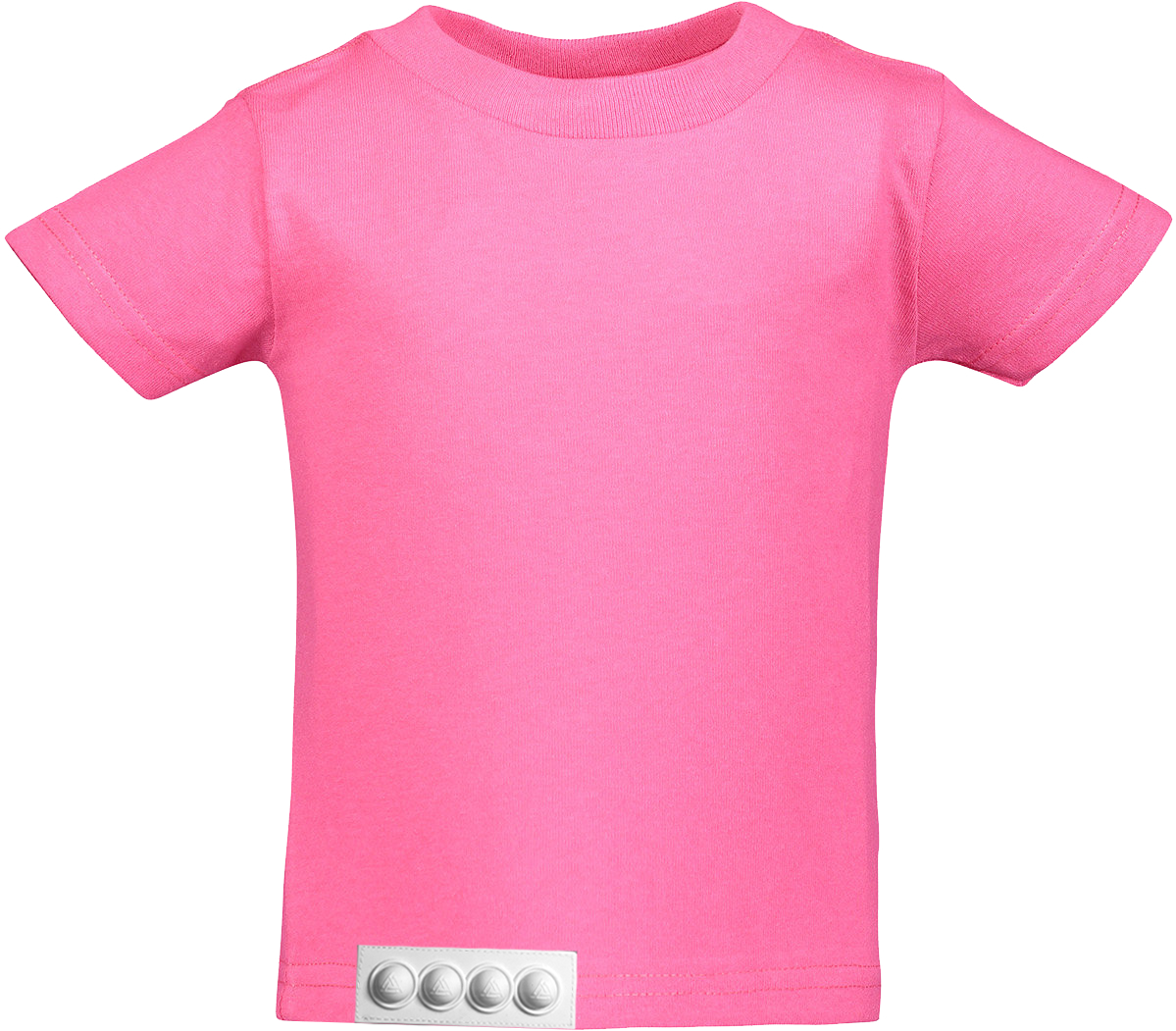 Toddler/ Pink T/White pop it